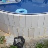 Каркасный бассейн 305х125см Лагуна морозоустойчивый круглый, цвет платина, скиммер + форсунка