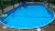 Каркасный бассейн 700х300х125см Лагуна морозоустойчивый овальный (вкапываемый), скиммер + форсунка