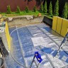 Каркасный бассейн 1000х400х125см Лагуна морозоустойчивый овальный (вкапываемый), скиммер + форсунка