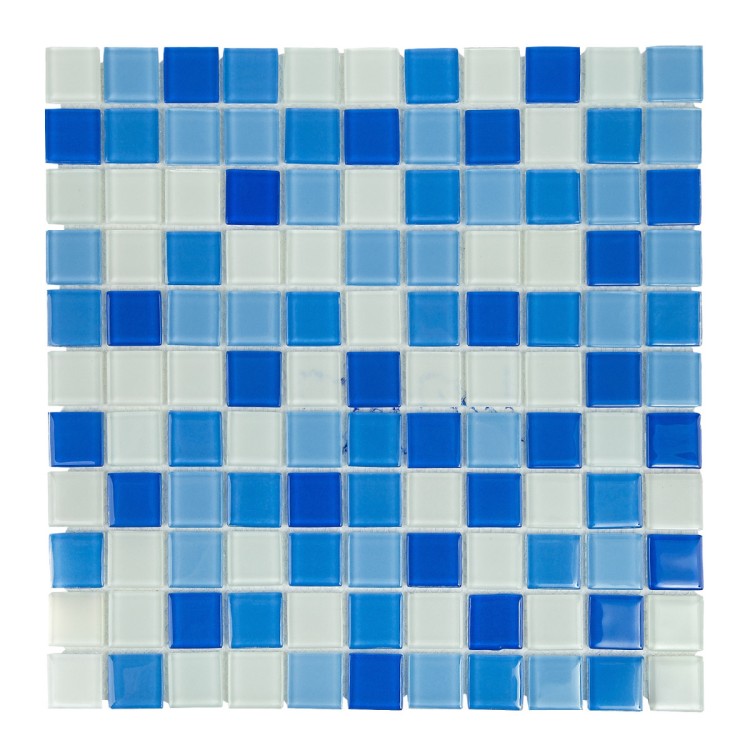 Мозаика стеклянная Aquaviva Cristall Bahama светлая SJH2564