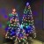 Искусственная елка заснеженная оптоволоконная 150 см со светодиодами + встроенный bluetooth проигрыватель