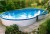 Бассейн сборный 725х460х150cм Summer Fun морозоустойчивый восьмерка Chemoform (Германия), без фильтрации, толщина чашкового пакета 0,6 мм