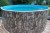 Морозоустойчивый бассейн 488х125см Лагуна круглый цвет камень полный комплект