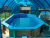 Морозоустойчивый деревянный бассейн "Баргузин" 5,0 х 2,5 м Кристалл
