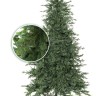 Искусственная елка Anna 228 см Ре + Пвх с электрогирляндой Christmas Market TM CM16-475