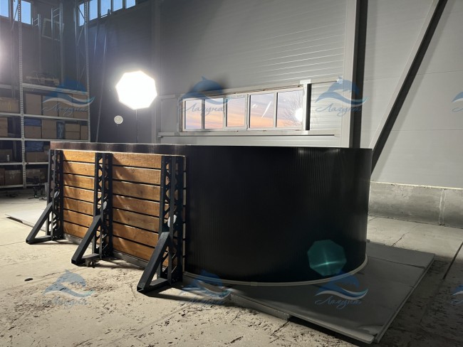Опорные стойки Лагуна Комбо для установки овальных бассейнов глубиной 150 см