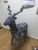 Объемная фигура 3D олень "Альф" 120 см. серебро
