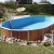 Каркасный бассейн 730х370х132см Atlantic Pool Esprit-Big, фильтр-насос Emaux
