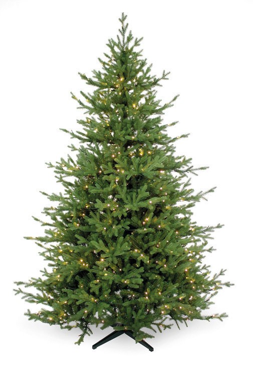 Искусственная елка Scarlett 214 см с электрогирляндой Ре + Пвх Christmas Market TM CM16-271