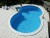 Бассейн сборный 725х460х120cм Summer Fun морозоустойчивый восьмерка Chemoform (Германия), без фильтрации, толщина чашкового пакета 0,6 мм