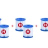 Картридж тип H для фильтр насосов Intex 29007