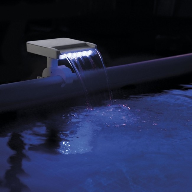 Водопад с мульти-подсветкой LED Intex 28090
