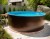 Морозоустойчивый бассейн 366х125см Larimar круглый цвет шоколад, скиммер + форсунка